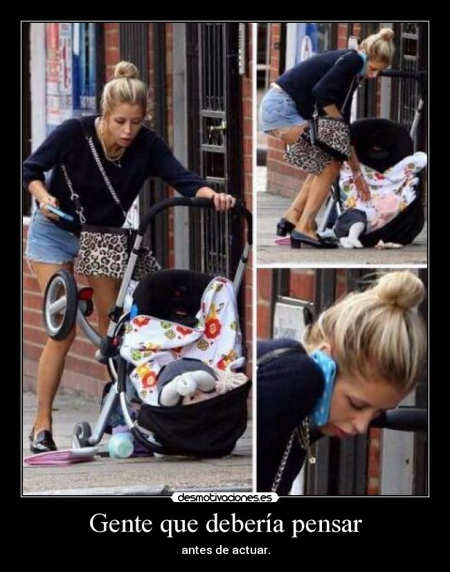 Gente que debería pensar - 