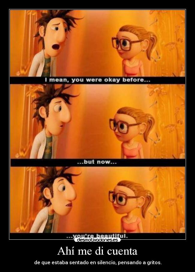 Ahí me di cuenta - 