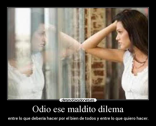 carteles odio dilema desmotivaciones
