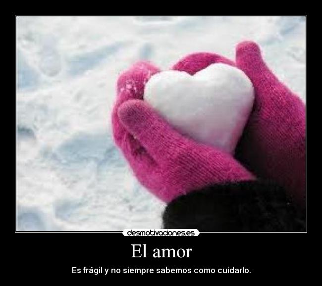 El amor -