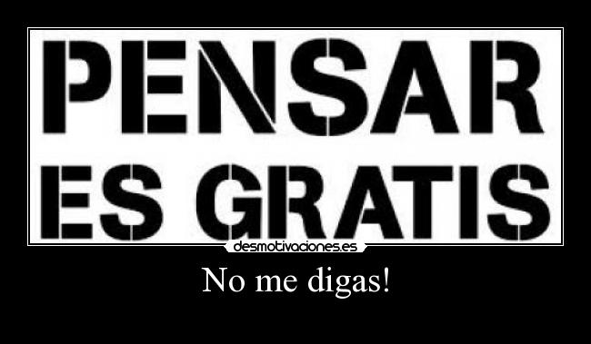 No me digas! - 