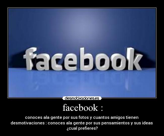 facebook : -