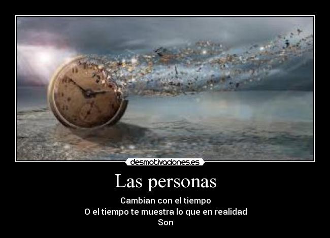 Las personas -