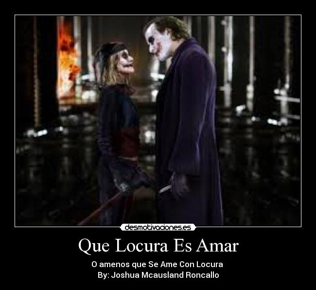 Que Locura Es Amar - 