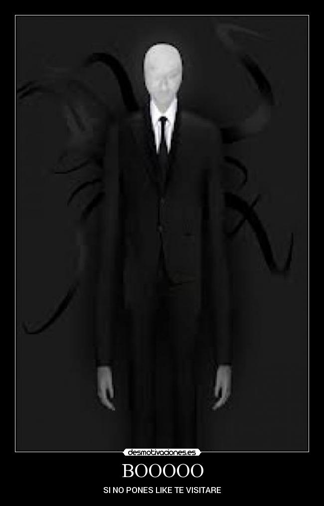 carteles slenderman desmotivaciones