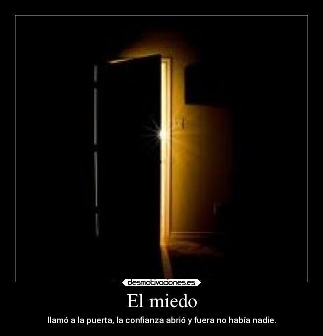 El miedo - 