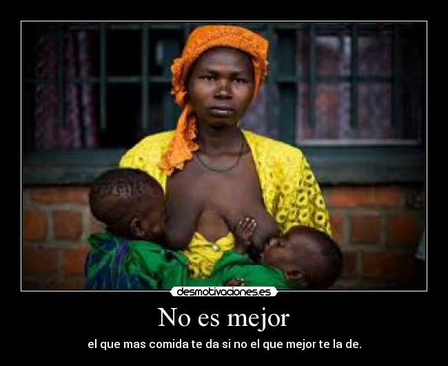 No es mejor - 