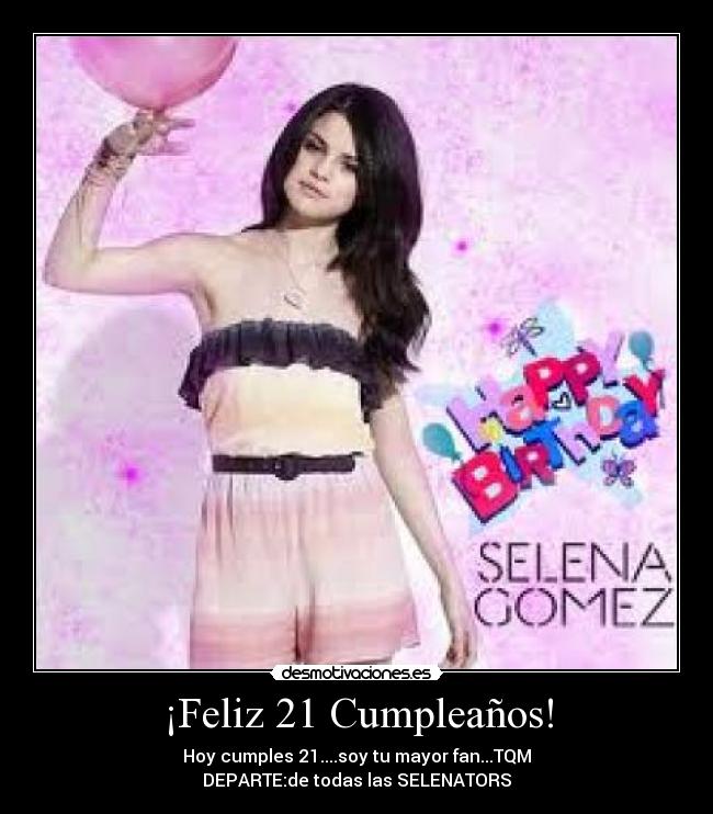¡Feliz 21 Cumpleaños! -
