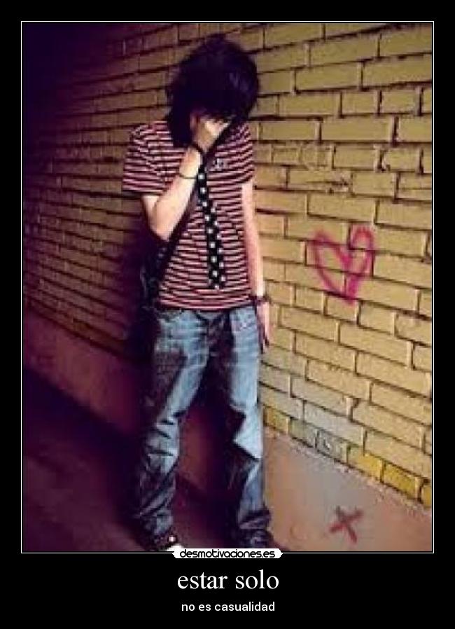 estar solo - no es casualidad