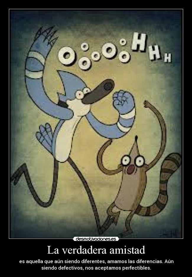 La verdadera amistad -