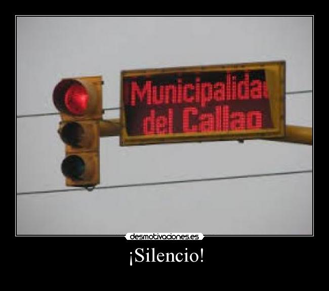 ¡Silencio! - 