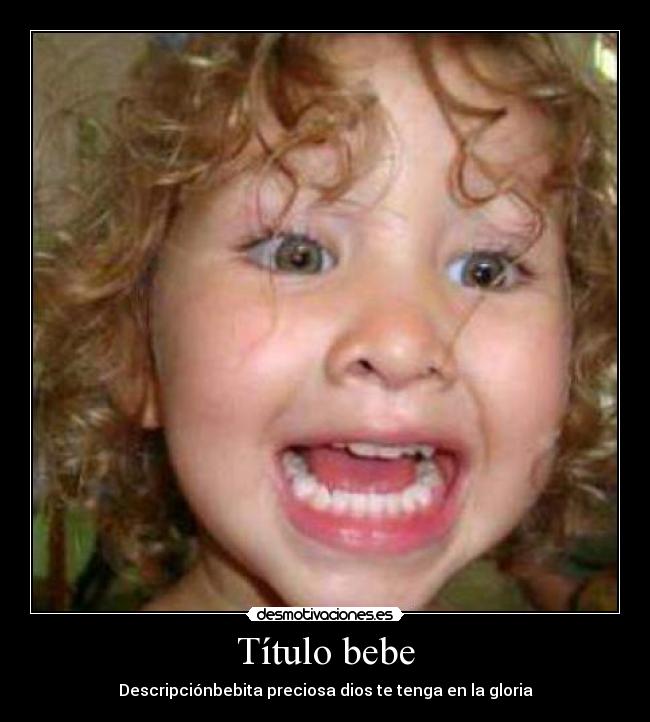 Título bebe -