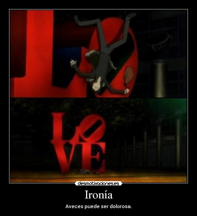 Ironía -