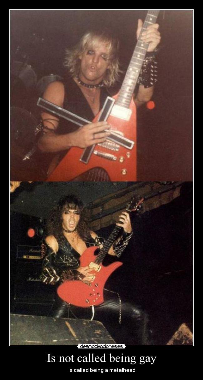 carteles los miembros slayer parecian miembros una banda glam metalcancerigeno desmotivaciones