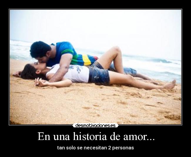 En una historia de amor... -