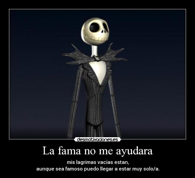 La fama no me ayudara -