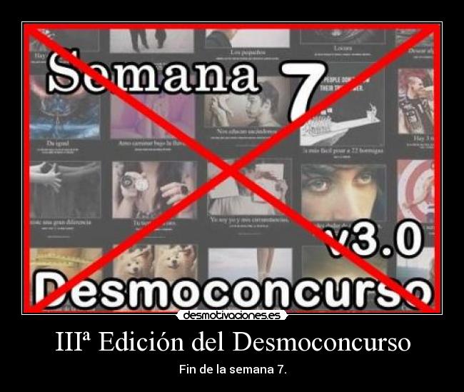 IIIª Edición del Desmoconcurso -