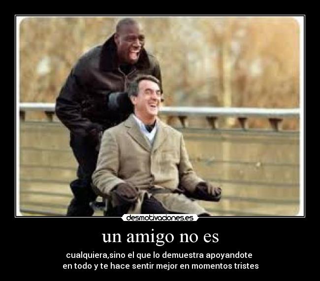 un amigo no es -