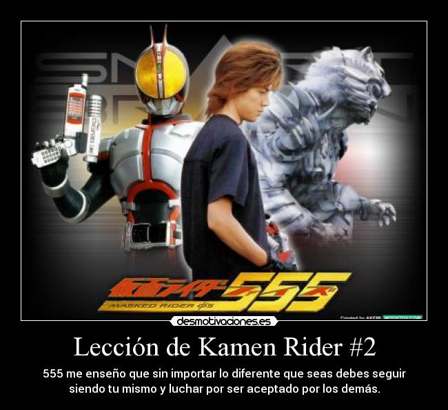 Lección de Kamen Rider #2 - 