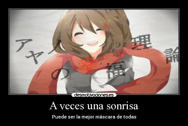 A veces una sonrisa -