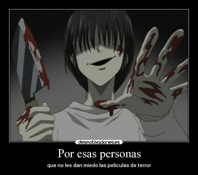 Por esas personas -