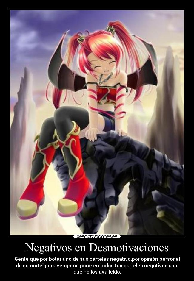Negativos en Desmotivaciones - 