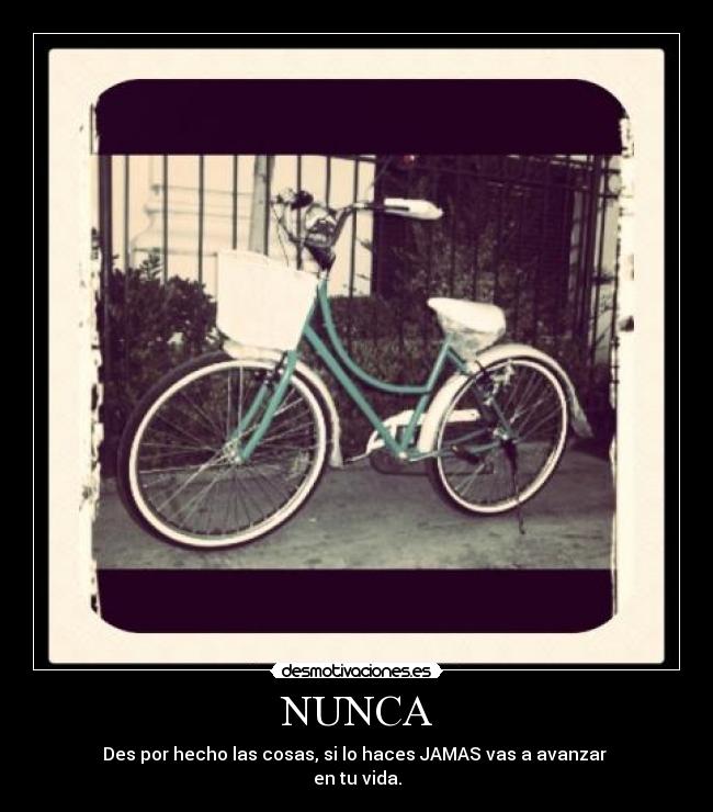 carteles nunca desmotivaciones