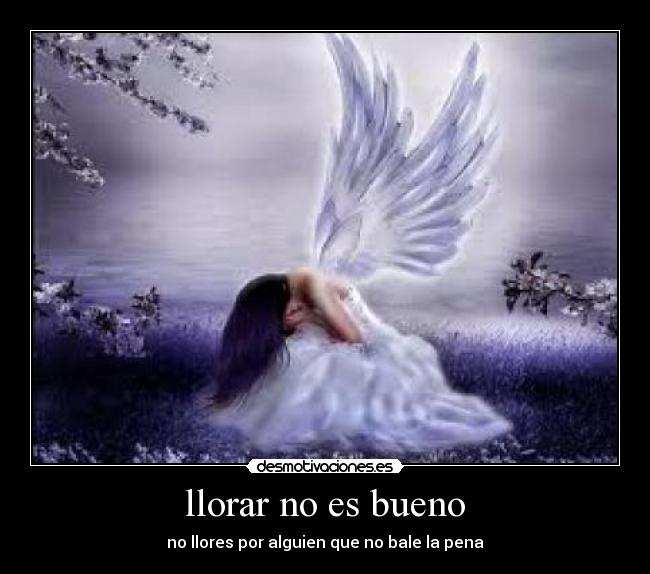 carteles llorar desamor desmotivaciones