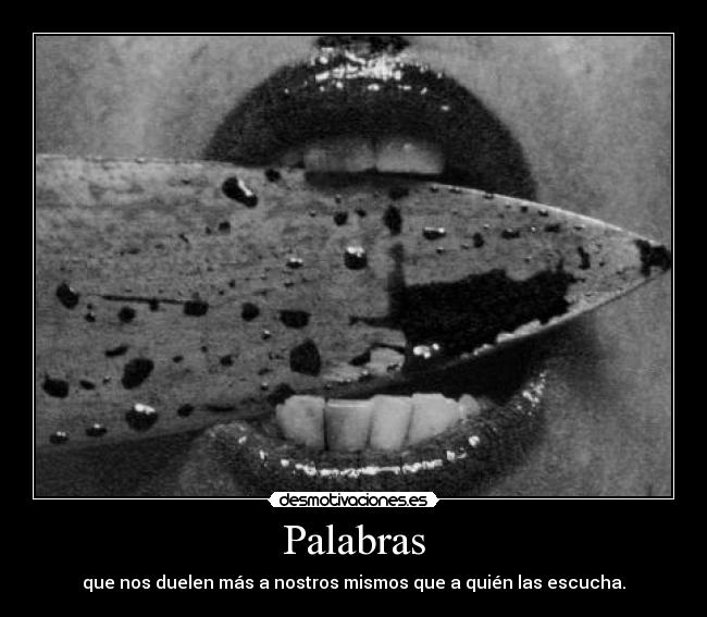 Palabras -
