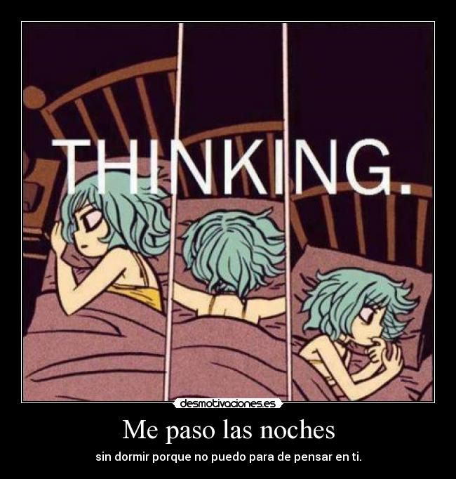 Me paso las noches - 