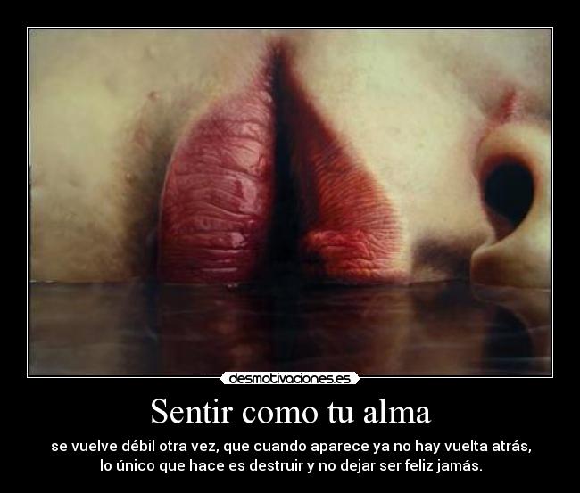 carteles alma lalala dejes que aparezca nunca lalala desmotivaciones