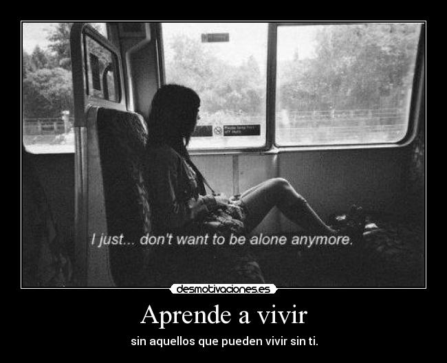 Aprende a vivir -