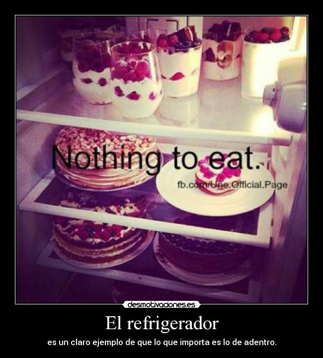 El refrigerador -