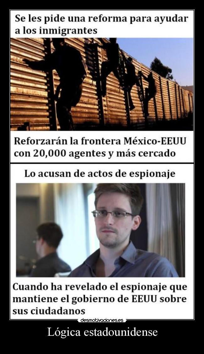 carteles logica estadounidense frontera mexico euu espionaje gobierno desmotivaciones