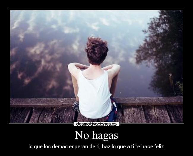 No hagas - 