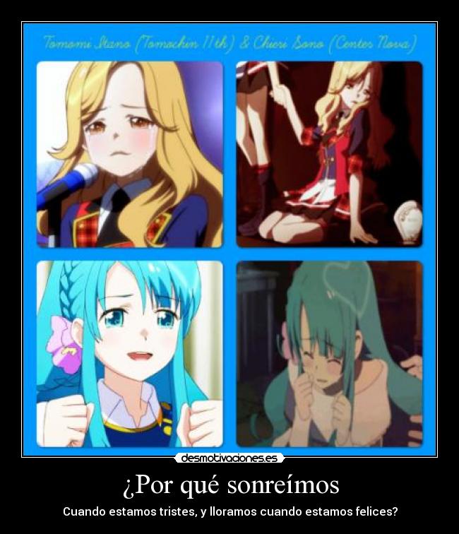 ¿Por qué sonreímos - Cuando estamos tristes, y lloramos cuando estamos felices?