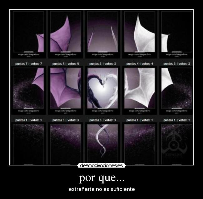 por que... - extrañarte no es suficiente