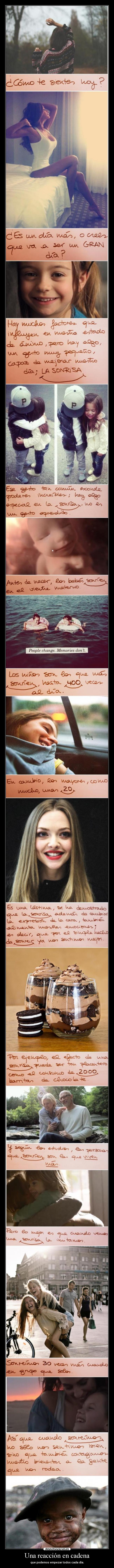 Una reacción en cadena -