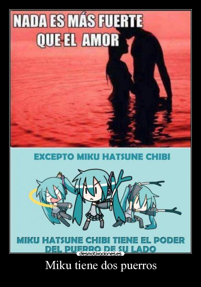 Miku tiene dos puerros - 