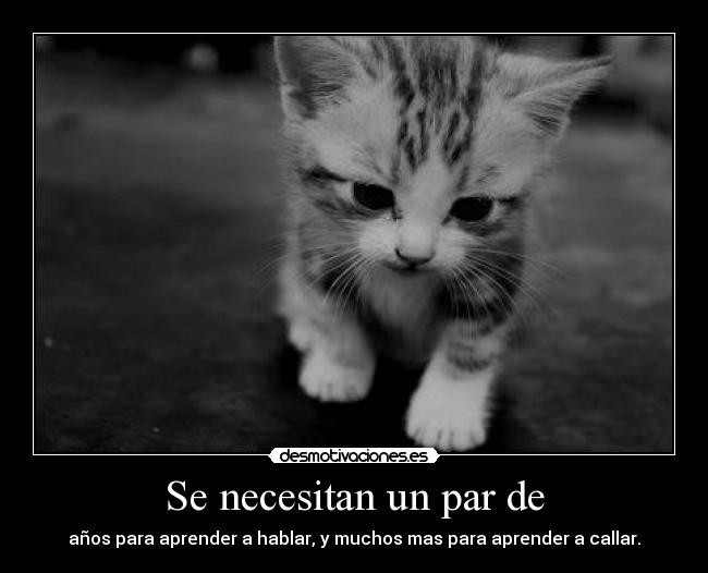 Se necesitan un par de -