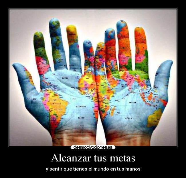 Alcanzar tus metas -