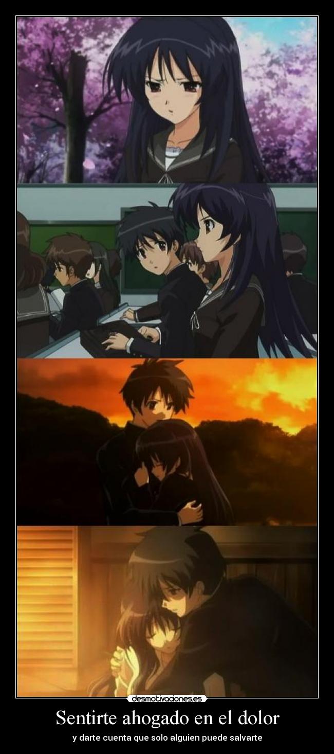 Sentirte ahogado en el dolor - y darte cuenta que solo alguien puede salvarte