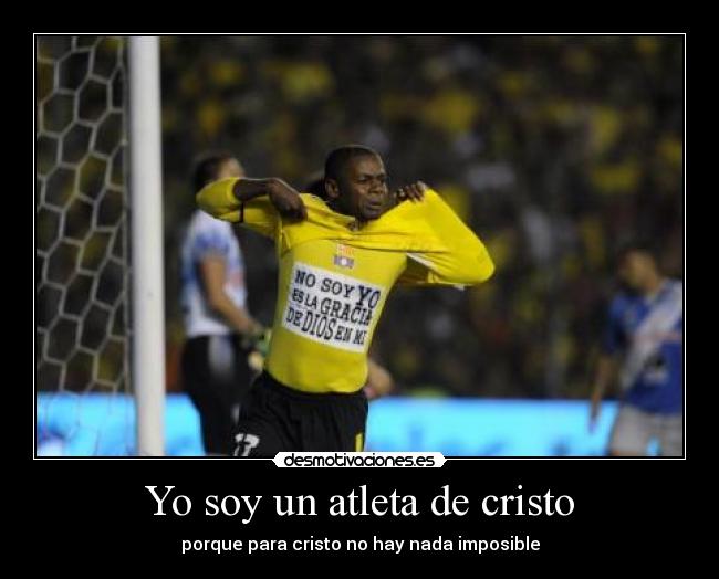 Yo soy un atleta de cristo - 