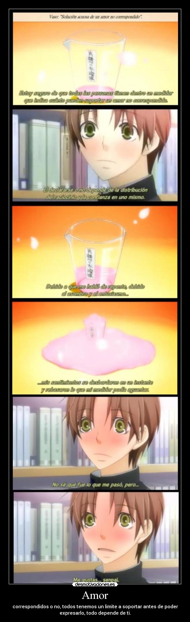 carteles amor anime amor verdad limite soportar expresarlo depende amistad bien onodera sekai ichi hatsukoi desmotivaciones