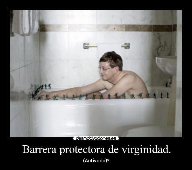 Barrera protectora de virginidad. - 