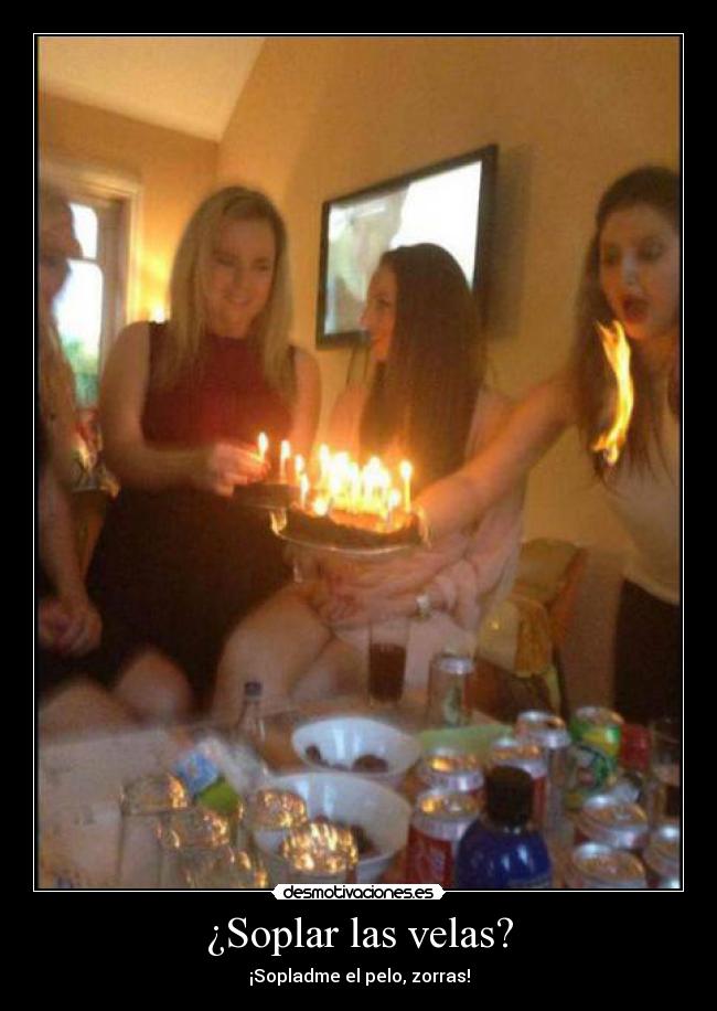 ¿Soplar las velas? - 