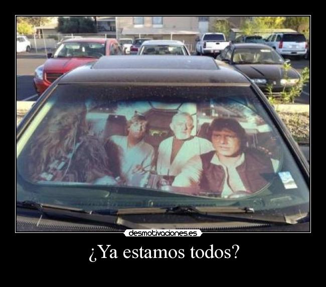 ¿Ya estamos todos? -