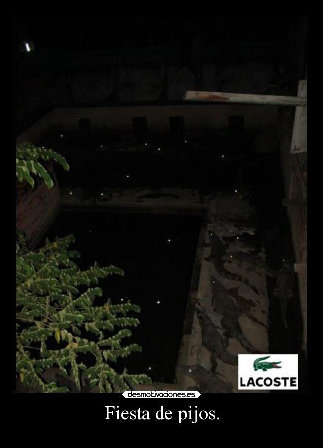 Fiesta de pijos. - 