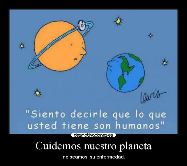 Cuidemos nuestro planeta -