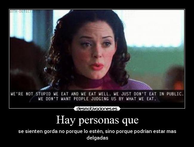 Hay personas que - 